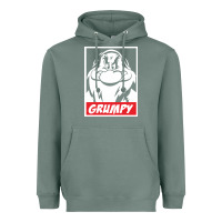 Sage grumpy funny Heavyweight Hoodie - linhVisuals