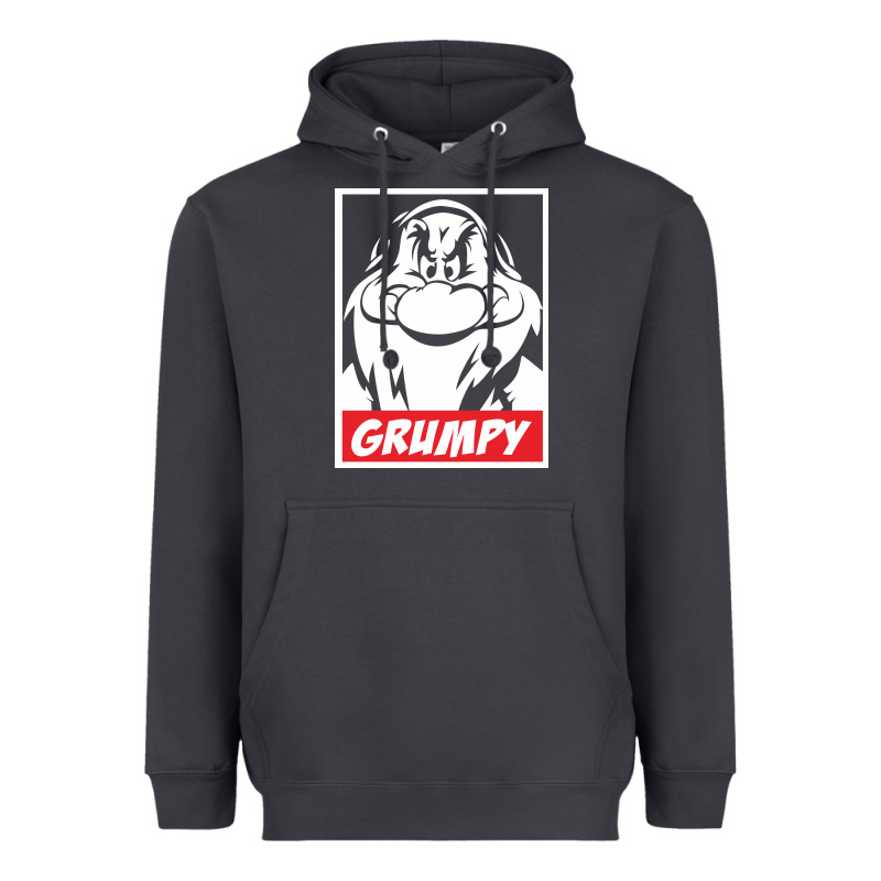 Grumpy Funny Heavyweight Hoodie by linhVisuals | Teevron