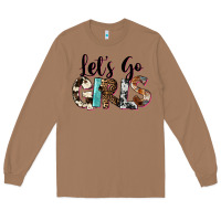 Toasted Coconut Let's Go Girls Long Sleeve Tee - FaDigitalArtStudio
