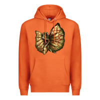 Carrot dilophosaurus face Premium Hoodie - LillyAllenDesigns