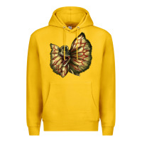 Lemon dilophosaurus face Premium Hoodie - LillyAllenDesigns