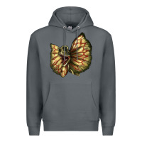 Rock dilophosaurus face Premium Hoodie - LillyAllenDesigns