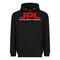 Black jpl Heavyweight Hoodie - linhVisuals