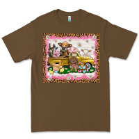 Cacao Easter Day with farm animals tumbler Premium Tee - HowdyJamesFarm