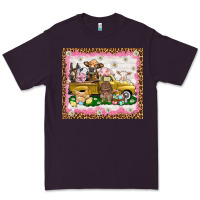 Plum Easter Day with farm animals tumbler Premium Tee - HowdyJamesFarm