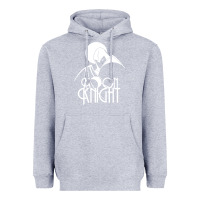 Heather Grey moon knight pop culture geekdom Heavyweight Hoodie - linhVisuals