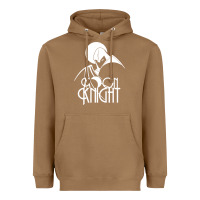 Toasted Coconut moon knight pop culture geekdom Heavyweight Hoodie - linhVisuals