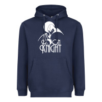 Navy moon knight pop culture geekdom Heavyweight Hoodie - linhVisuals