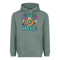 Wife Mom Nurse Heavyweight Hoodie | Teevron
