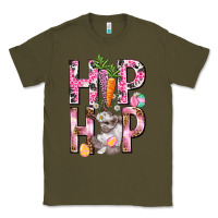Army Green Hip hop Easter Girl Easter Day Classic Tee - HowdyJamesFarm