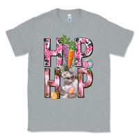 Heather Grey Hip hop Easter Girl Easter Day Classic Tee - HowdyJamesFarm