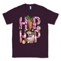 Plum Hip hop Easter Girl Easter Day Classic Tee - HowdyJamesFarm