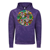 Cloud Purple hispanic heritage month round earrings 4 Vintage Hoodie - BundleAndBundleShop