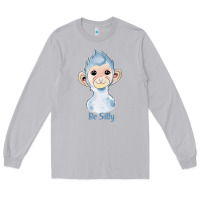 Moon Dust monkey cute animals Long Sleeve Tee - RanaPortraitStore