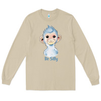 Mushroom monkey cute animals Long Sleeve Tee - RanaPortraitStore