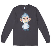 Smoke monkey cute animals Long Sleeve Tee - RanaPortraitStore