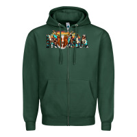 Sports Green longhorn mama Zipper Hoodie - AdoDesignShop