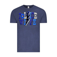 Vintage Denim Police wife Vintage Tee - FaDigitalArtStudio