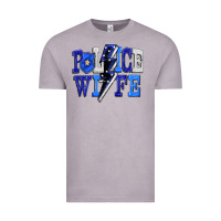Vintage Zinc Police wife Vintage Tee - FaDigitalArtStudio