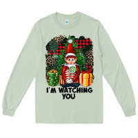 Matcha I'm Watching You Elf Long Sleeve Tee - FaDigitalArtStudio