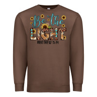 Chestnut be the light matthew 5 14 Premium Sweatshirt - JahusDesignShop