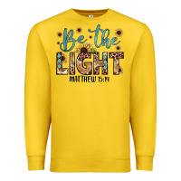 Lemon be the light matthew 5 14 Premium Sweatshirt - JahusDesignShop