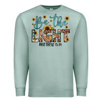 Seafoam be the light matthew 5 14 Premium Sweatshirt - JahusDesignShop