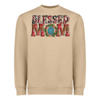 Mushroom blessed mom christmas Heavyweight Sweatshirt - AdoDesignShop
