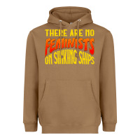 Toasted Coconut anti feminist there are no feminists Heavyweight Hoodie - linhVisuals