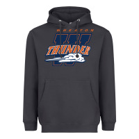 Smoke wheaton college thunder Heavyweight Hoodie - linhVisuals