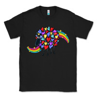 Black Rainbow sheep Classic Tee - CowGirlArtShop