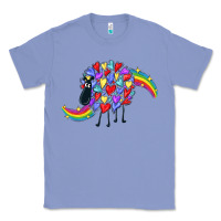 Colony Blue Rainbow sheep Classic Tee - CowGirlArtShop