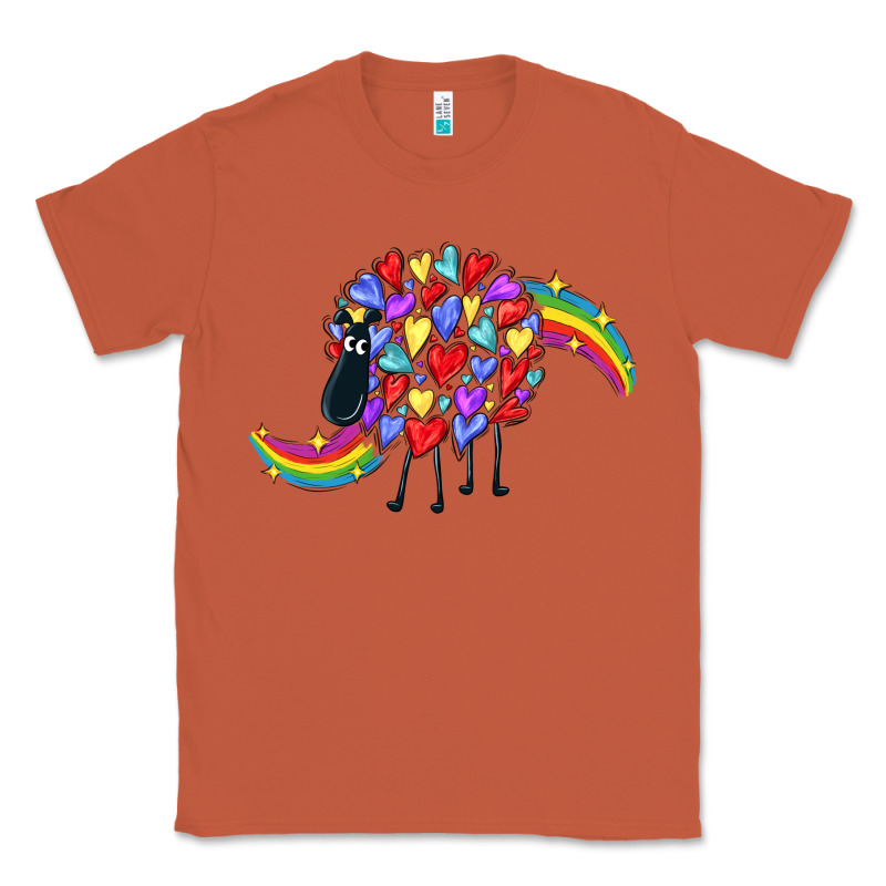 Rainbow Sheep Classic Tee by CowGirlArtShop | Teevron