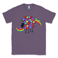 Lavender Rainbow sheep Classic Tee - CowGirlArtShop