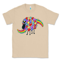 Mushroom Rainbow sheep Classic Tee - CowGirlArtShop