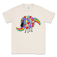 Natural Rainbow sheep Classic Tee - CowGirlArtShop