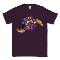 Plum Rainbow sheep Classic Tee - CowGirlArtShop