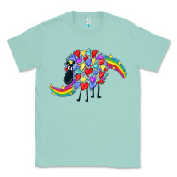 Seafoam Rainbow sheep Classic Tee - CowGirlArtShop