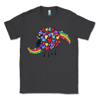 Smoke Rainbow sheep Classic Tee - CowGirlArtShop