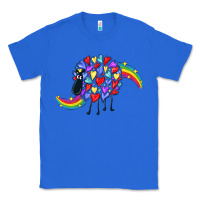 True Royal Rainbow sheep Classic Tee - CowGirlArtShop