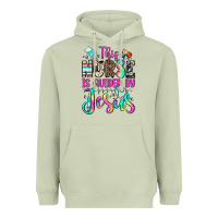 Matcha this nurse is guided by jesus Heavyweight Hoodie - JahusDesignShop