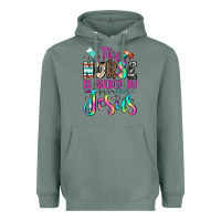 Sage this nurse is guided by jesus Heavyweight Hoodie - JahusDesignShop