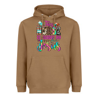 Toasted Coconut this nurse is guided by jesus Heavyweight Hoodie - JahusDesignShop