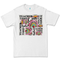 White teacher tumbler Premium Tee - CowGirlArtShop