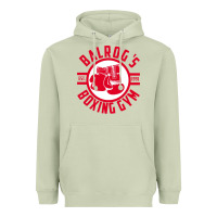 Matcha boxing gym Heavyweight Hoodie - linhVisuals