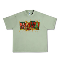 Oil Green Mama Christmas Mother's Day Urban Heavy Tee - FaDigitalArtStudio