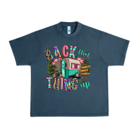 Midnight Navy back that thing up camping Urban Heavy Tee - RanaPortraitStore