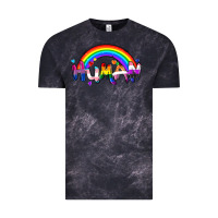 Cloud Black Human pride Vintage Tee - FaDigitalArtStudio