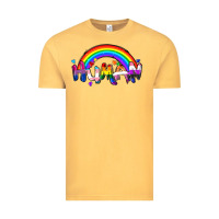 Vintage Mustard Human pride Vintage Tee - FaDigitalArtStudio
