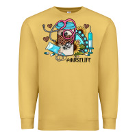 Antique Gold nurse life western sunflower gemstone nurse Premium Sweatshirt - JahusDesignShop